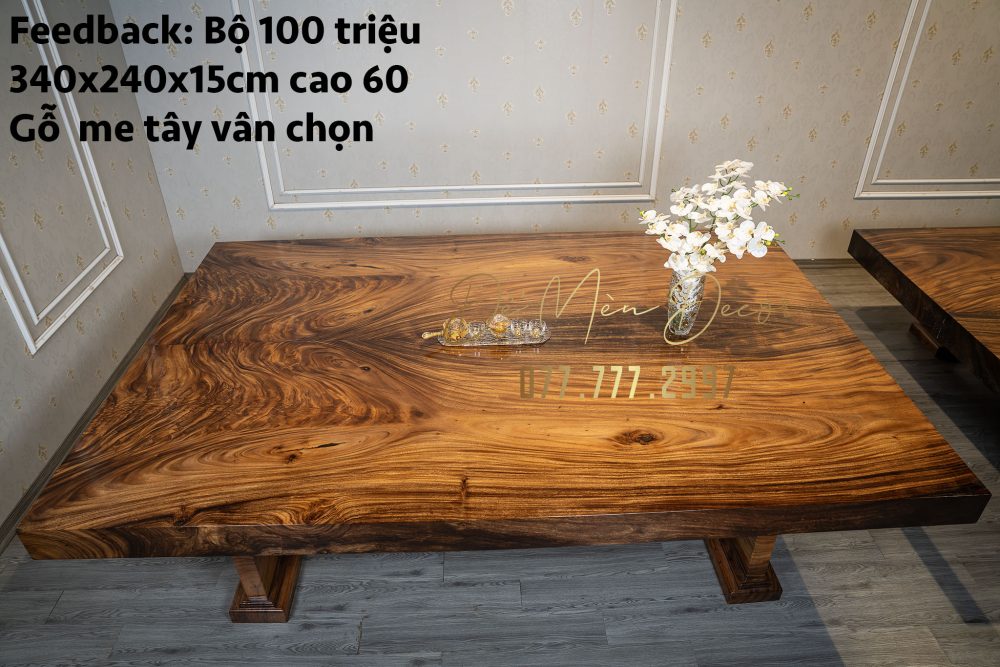 Sập gỗ nguyên khối đẹp - Ảnh 3