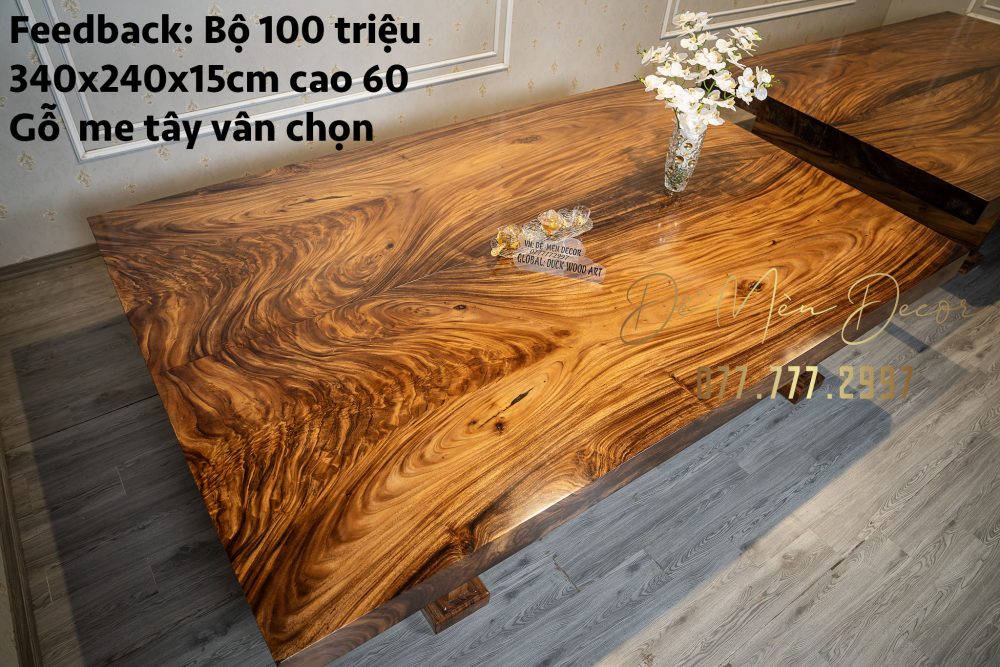 sập gỗ nguyên khối