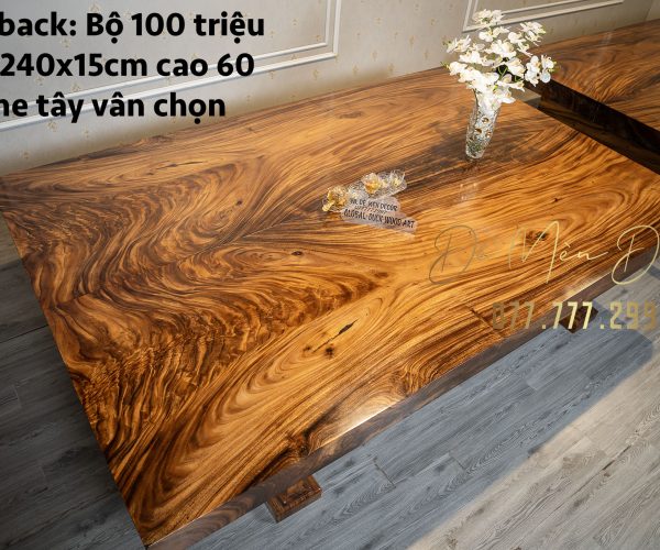 sập gỗ nguyên khối