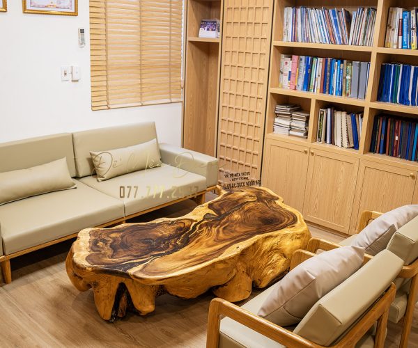 Bộ sofa gỗ me tây campuchia