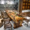 Bàn Epoxy Cá Koi Đẹp
