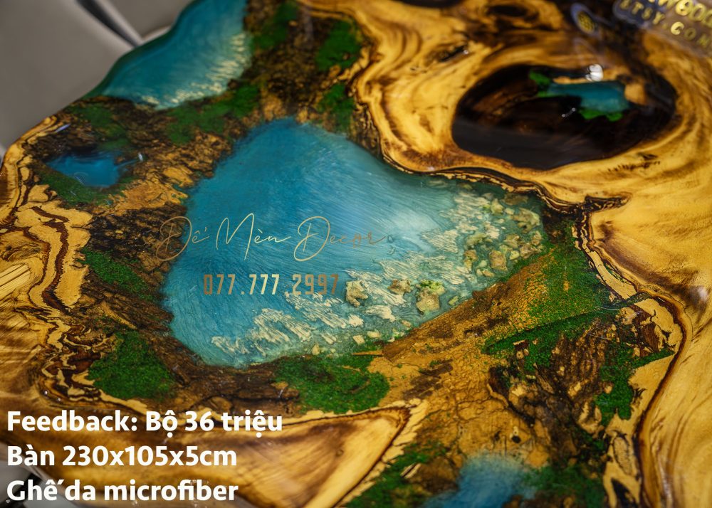 Bàn Epoxy Biển Đẹp - Ảnh 5