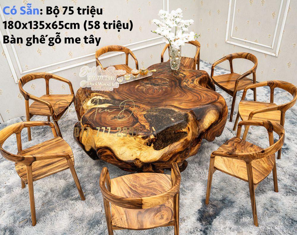 Bàn Ghế Gỗ Sân Vườn Đẹp – Đẳng Cấp Cho Không Gian Ngoại Thất