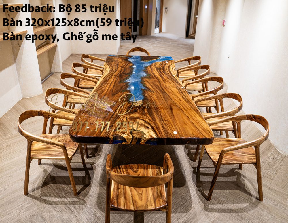 Bàn Epoxy Vẽ Cảnh Biển - Ảnh 4