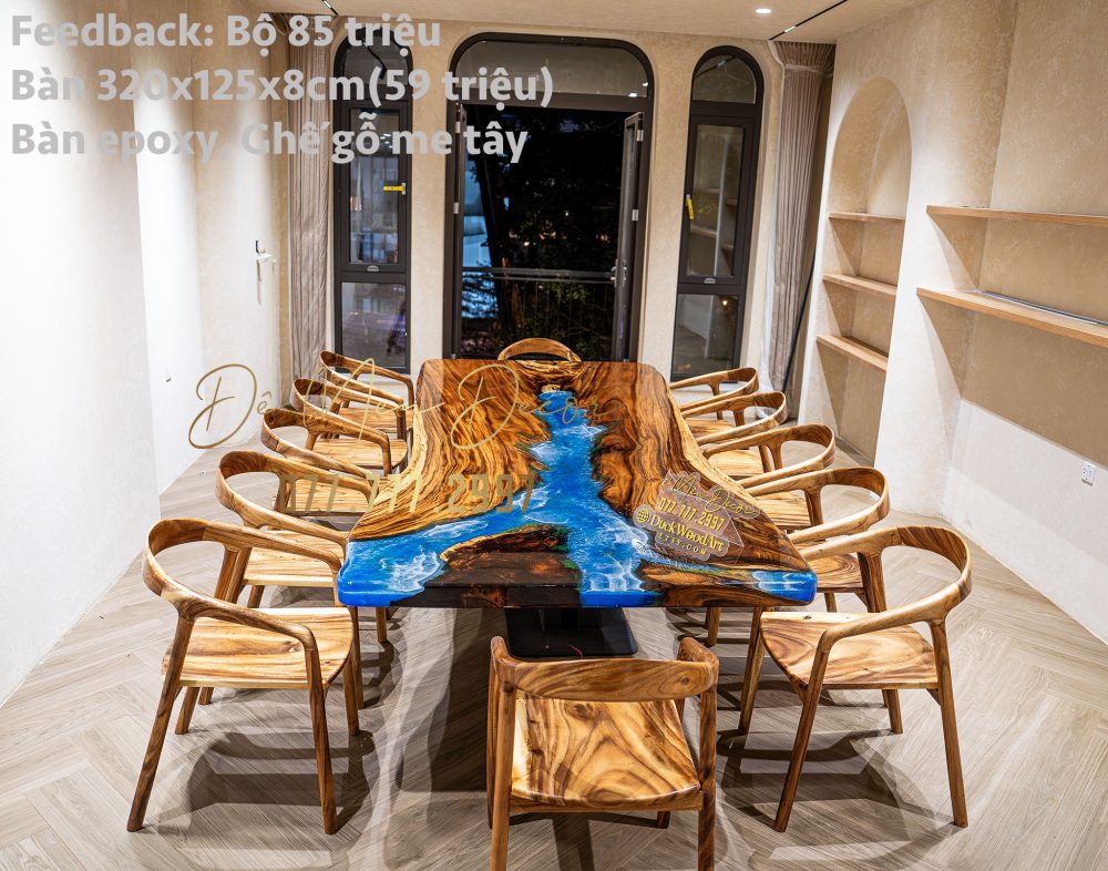 Bàn Epoxy Vẽ Cảnh Biển - Ảnh 5